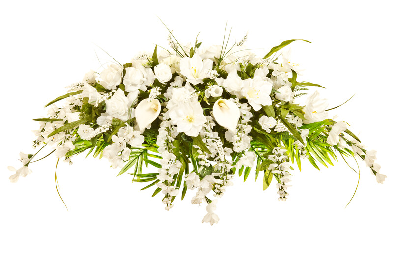 long white wreath 2